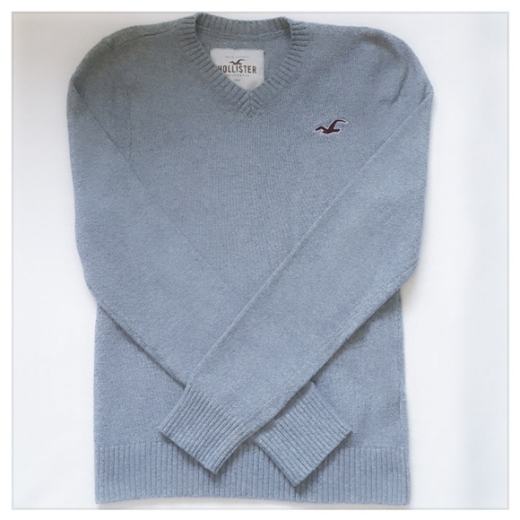 Hollister Other - HOLLISTER Gray V Neck Sweater